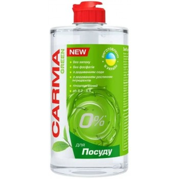 Carma засіб д/миття посуду 500мл Грін